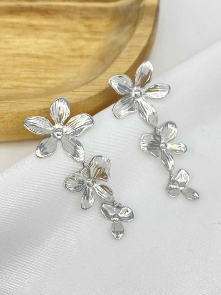 Boucle d'oreille Florale