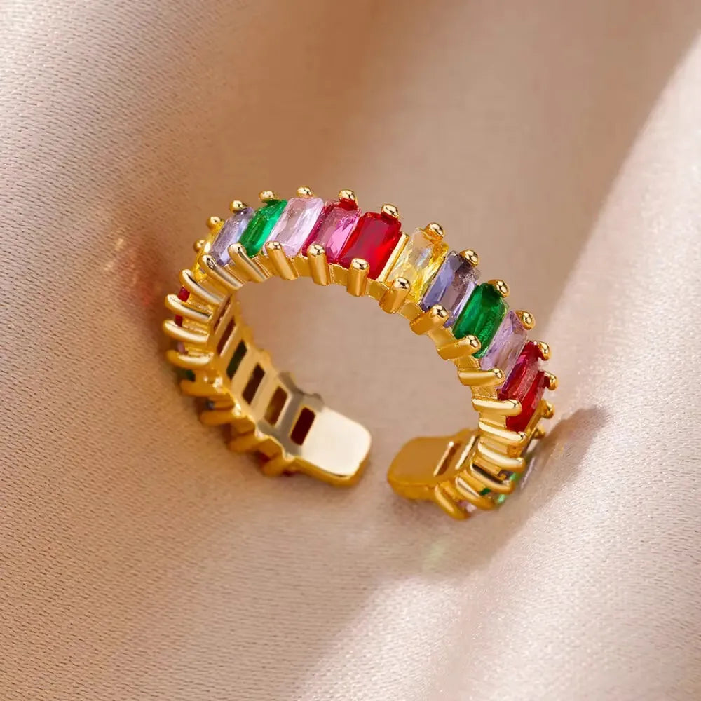 Bague arc en ciel