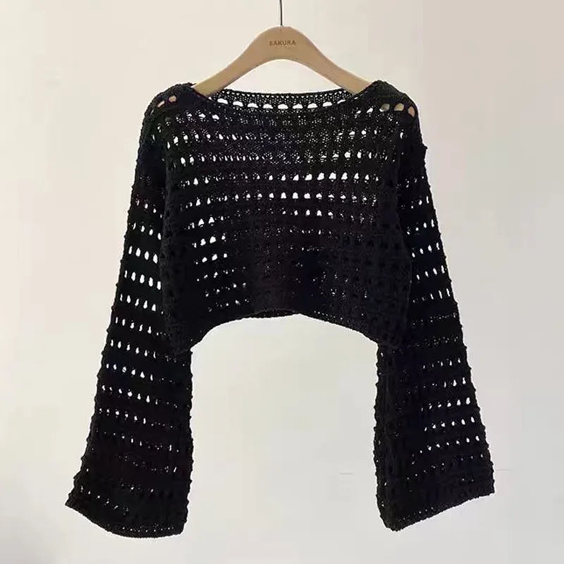 Pull tricot court